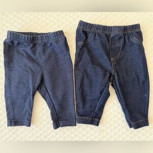 Great Condition! Carter’s Baby Denim Blue Jeans, 3 Months